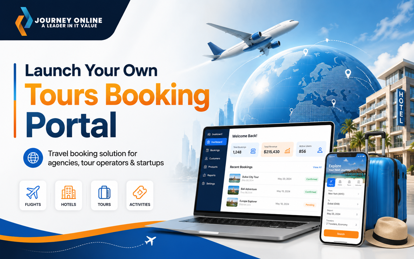 Launch Your Own Tours Booking Portal